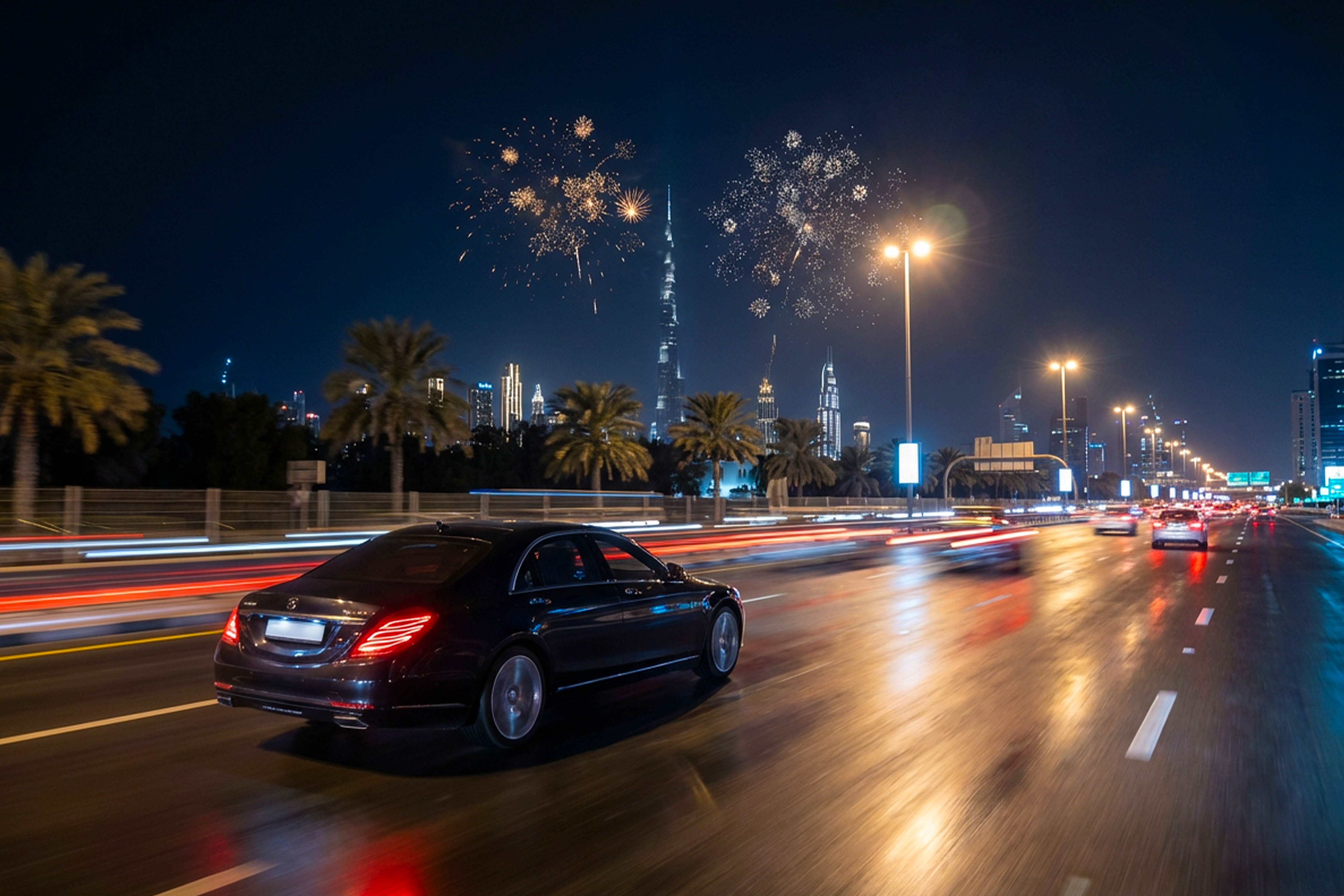 New Year Countdown Drives: Most Scenic Night Drives in Dubai
